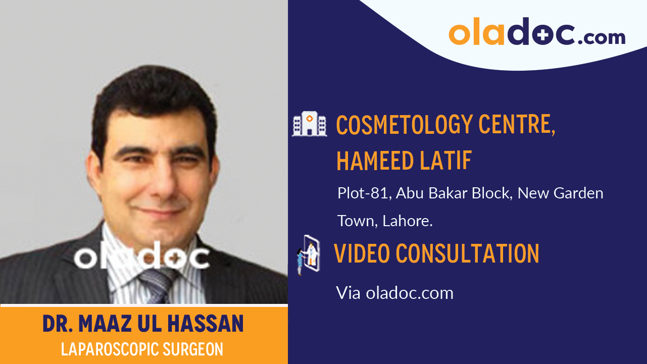 Practice location of  Dr. Maaz Ul Hassan